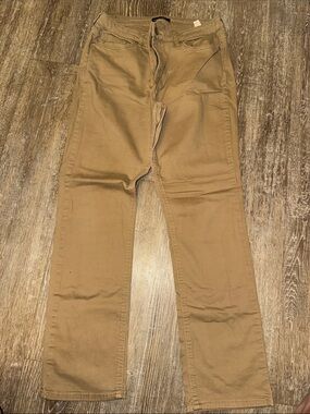 Lee Classic mid rise Straight-Leg Khaki Pants